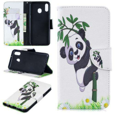 Nonbrand SAMSUNG Galaxy M20 (SM-M205F), Notesz mobiltok, Panda mintás tok és táska