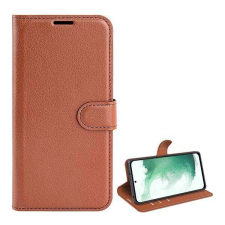 Nonbrand SAMSUNG Galaxy S23 Plus (SM-S916), WALLET notesz mobiltok, Barna tok és táska