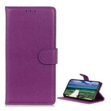 Nonbrand SAMSUNG Galaxy S23 Ultra (SM-S918), WALLET notesz mobiltok, Lila tok és táska