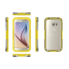 Nonbrand Samsung Galaxy S6 Edge Vízálló Tok - Sárga tok és táska