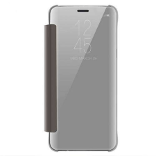 Nonbrand Samsung Galaxy S9 Flip Tok - Átlátszó, Ezüst tok és táska
