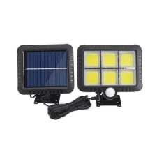 Nonbrand SL-F120 Kültéri COB LED napelemes fali lámpa, mozgásérzékelővel (BBL) kültéri világítás