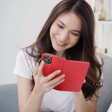 Nonbrand Smart Case könyvtok MOTOROLA MOTO Edge 40 PRO piros tok és táska