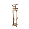 Nonbrand Szabadon álló kádcsaptelep, Blackswan, M40.1 típusú kerámia, antik bronz modell, 100 cm-es méret