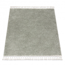 Nonbrand Szőnyeg BERBER 9000 square zöld Rojt shaggy 160x160 cm lakástextília
