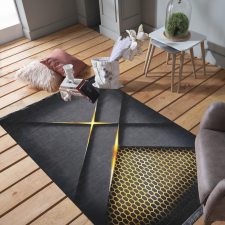 Nonbrand Szőnyeg BLACK&amp;GOLD 05 160 x 220 cm lakástextília