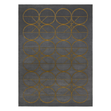 Nonbrand Szőnyeg ESTEMA CIRCLES grafitszürke 140x190 lakástextília