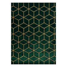 Nonbrand Szőnyeg ESTEMA CUBES üvegzöld 140x190 lakástextília