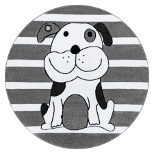 Nonbrand Szőnyeg kerek TINIES PUPPY szürke r160 lakástextília