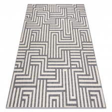 Nonbrand Szőnyeg SPRING 20421332 labirintus szizál, hurkolt - krém / szürke 160x230 cm lakástextília