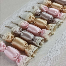 Nonbrand Textil szaloncukor (9 db-os szett) karácsonyfadísz