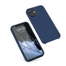 Nonbrand tok Apple iPhone 12 Mini készülékhez, szilikon, kék, 52640.116 tok és táska