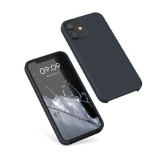 Nonbrand tok Apple iPhone 12 Mini készülékhez, szilikon, kék, 52640.186 tok és táska