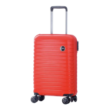 Nonbrand Vanille közepes méretű piros bőrönd, 62cmx45cmx26cm-keményfalú