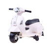 Nonbrand Vespa gyerek elektromos motorkerékpár - fehér színű