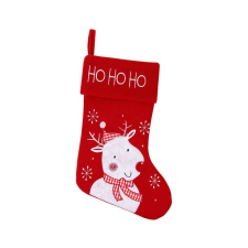 Nonbrand White Reindeer, Rénszarvas Karácsonyi kandalló zokni, csizma 45,5 cm karácsonyi dekoráció