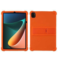 Nonbrand Xiaomi Pad 5, Pad 5 Pro, Szilikon védőtok, kitámasztó, Narancs tok és táska