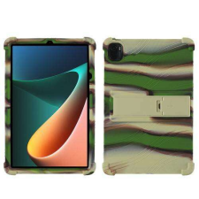Nonbrand Xiaomi Pad 5, Pad 5 Pro, Szilikon védőtok, kitámasztó, TEREPMINTÁS tok és táska