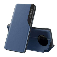 Nonbrand Xiaomi Redmi Note 9 5G/9T Ablakos Flip Tok - Kék tok és táska
