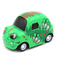 Nonbrand Zöld dinoszaurusz visszahúzható autó autópálya és játékautó