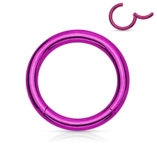 NoNo Csuklós karika, kapoccsal 0,8mm! (violet színű) testékszer