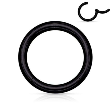 NoNo Csuklós karika, kapoccsal 1mm! (feketeszínű 10mm) ???? testékszer