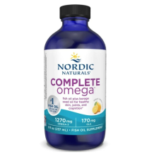 Nordic Naturals Complete Omega Liquid, folyékony halolaj, 1270 mg, citrom, 237 ml vitamin és táplálékkiegészítő