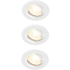 NORDLUX Canis beépített lámpa 3x4.7 W fehér 49330101