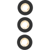 NORDLUX Canis beépített lámpa 3x4.7 W fekete 49370103