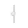 NORDLUX Helva Double Basic  fehér vízvédett LED fürdőszobai fali lámpa (NOR-2015311001) LED 1 izzós IP44