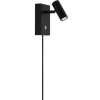 NORDLUX Omari oldalfali lámpa 1x3.2 W fekete 2112231003