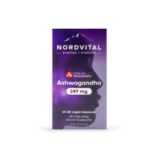 Nordvital Ashwagandha 249mg kapszula - 60db vitamin és táplálékkiegészítő
