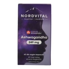  NORDVITAL ASHWGANDHA KAPSZULA 60DB gyógyhatású készítmény