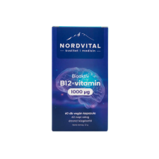 Nordvital B12-Vitamin vegán 1000 mcg - 60db vitamin és táplálékkiegészítő