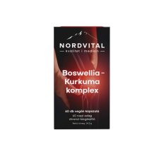 Nordvital boswellia-kurkuma komplex kapszula 60 db vitamin és táplálékkiegészítő