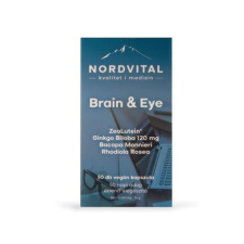 Nordvital brain and eye lágyzselatin kapszula 50 db vitamin és táplálékkiegészítő