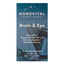Nordvital Brain and Eye lágyzselatin kapszula 50db vitamin és táplálékkiegészítő