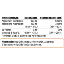  Nordvital Magnézium-biszglicinát 90 db kapszula vitamin és táplálékkiegészítő