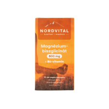 Nordvital Magnézium-biszglicinát + B6 90 db kapszula vitamin és táplálékkiegészítő