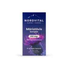  Nordvital Máriatövis komplex 210 mg 60 db kapszula vitamin és táplálékkiegészítő
