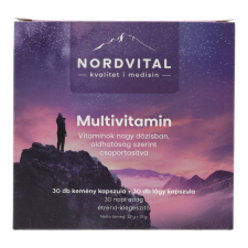 Nordvital multivitamin kapsz. 30+30db vitamin és táplálékkiegészítő