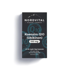 Nordvital Nordvital koenzim q10 (ubikinon) kapszula 60 db vitamin és táplálékkiegészítő