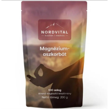 Nordvital Nordvital magnézium-aszkorbát por 200 g vitamin és táplálékkiegészítő