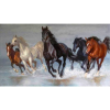 Norimpex Diamond mosaic - Horses 40x80 cm