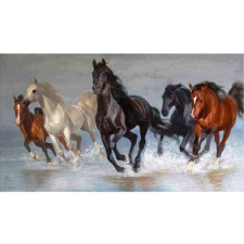 Norimpex Diamond mosaic - Horses 40x80 cm kreatív és készségfejlesztő