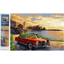  Norimpex gyémántfestés tengerparti séta 30x40cm kreatív és készségfejlesztő