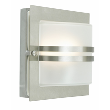 NORLYS Bern matt króm-átlátszó LED kültéri fali lámpa (NO-655ST) LED 1 izzós IP54 kültéri világítás