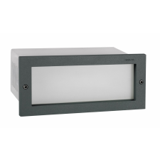 NORLYS Bornholm  grafit-fehér LED kültéri fali lámpa/LED kültéri mennyezeti lámpa (NO-542GR) LED 1 izzós IP65 kültéri világítás