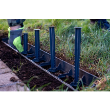 Nortene Leszúró tüske "BORDER" műanyag szegélyekhez, 23.5cm fekete élvédő, sín, szegélyelem