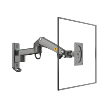 NORTH BAYOU F150 17"-35" TV / Monitor fali tartó kar - Fekete tv állvány és fali konzol